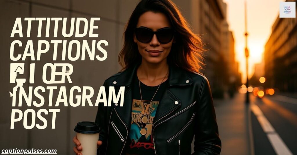 Attitude Captions For Instagram Post