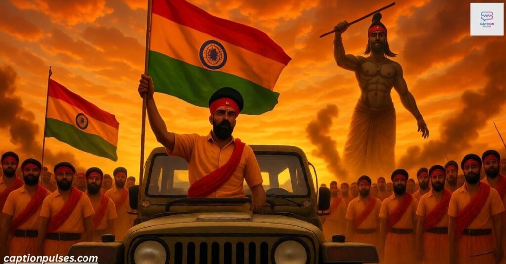 Bajrang Dal Pride and Power Captions