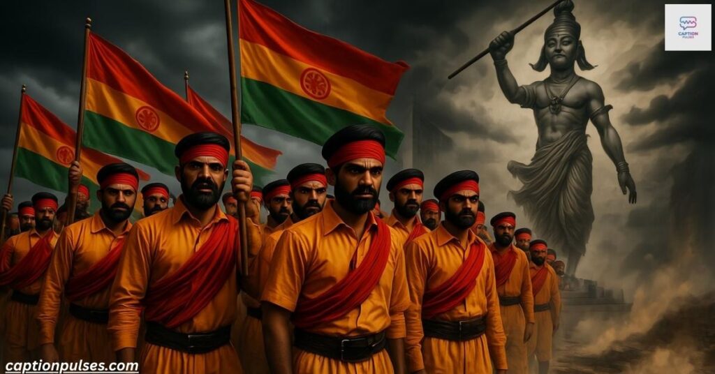 Bajrang Dal Unity and Strength Captions