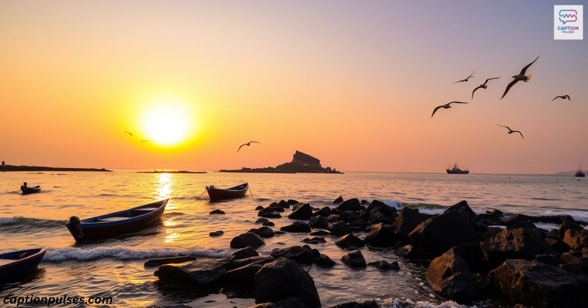 Beauty of Kanyakumari Captions