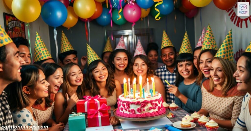 Birthday Party Captions