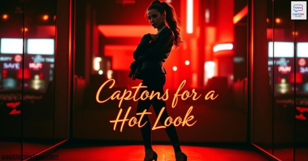 Captions for a Hot Look