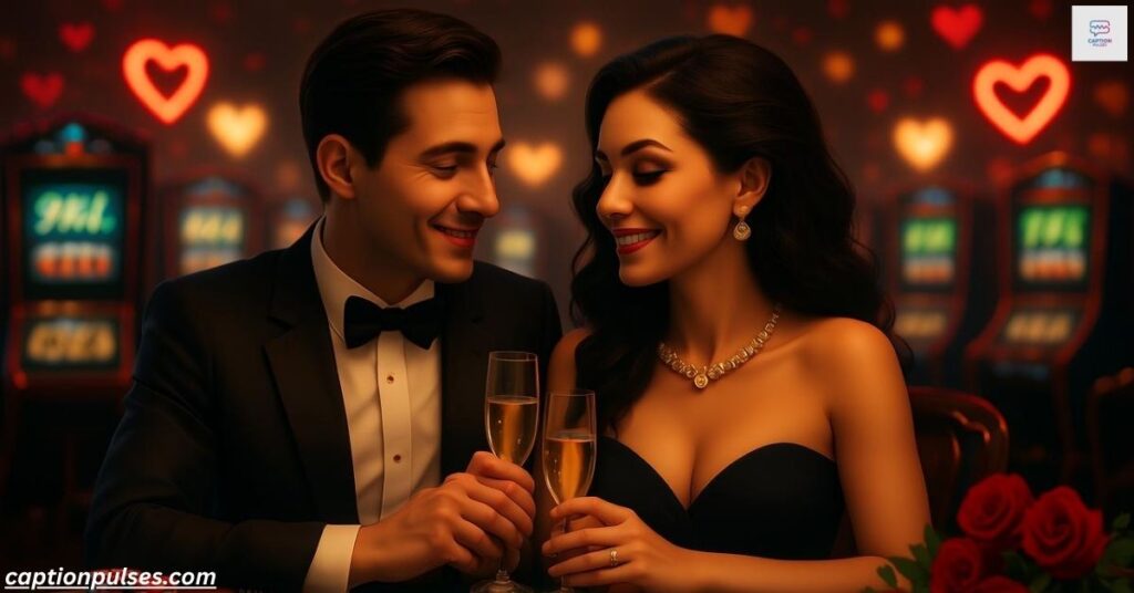 Captions for Casino Romance