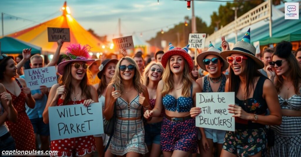 Clever Festival Captions For Instagram