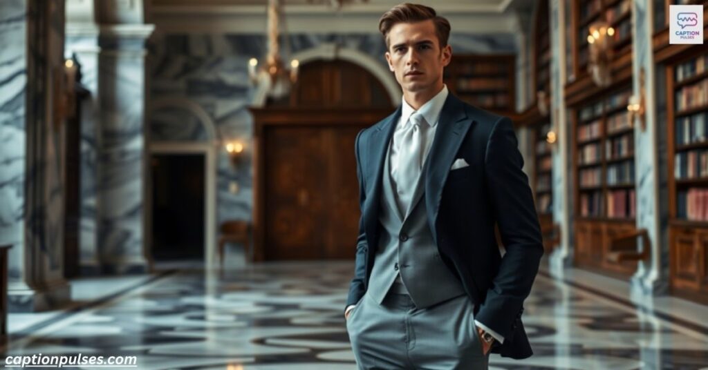 Elegant Suit Captions for Instagram