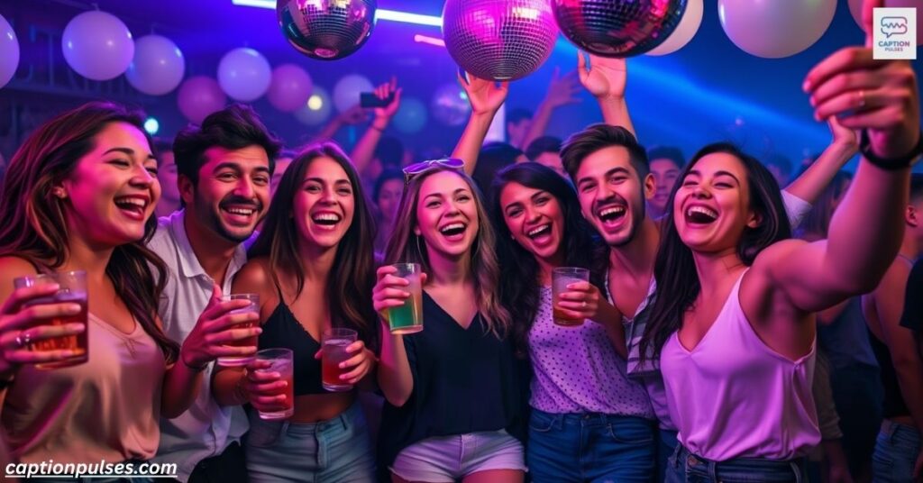 Friends and Partying Together