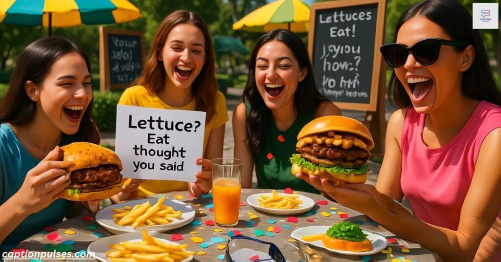 Fun and Lighthearted Lunch Captions