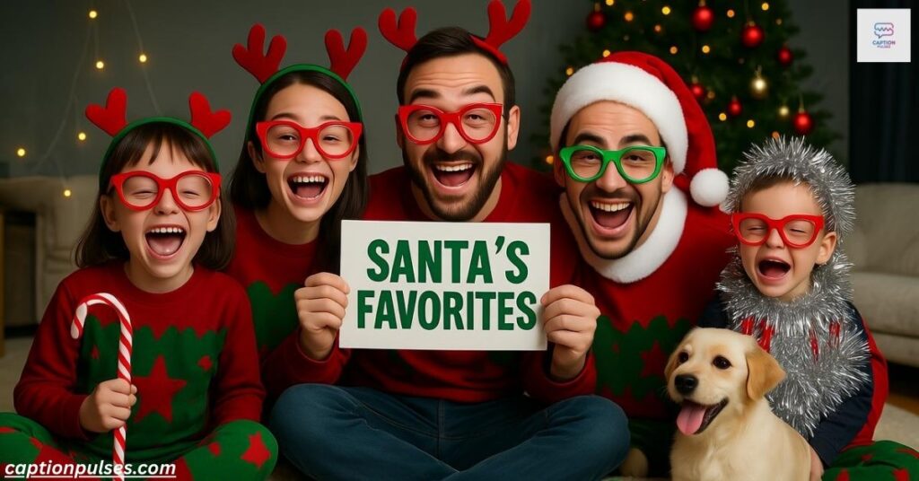 Funny Family Christmas Captions to Make You Smile