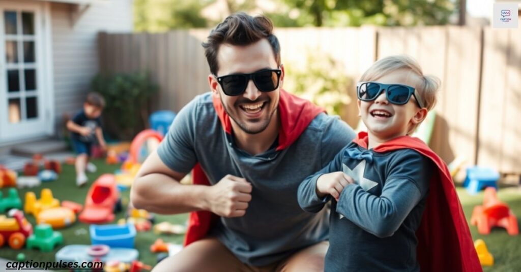 Funny Father and Son Captions