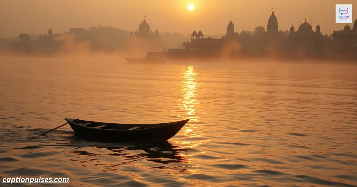 Ganga River Captions for Instagram