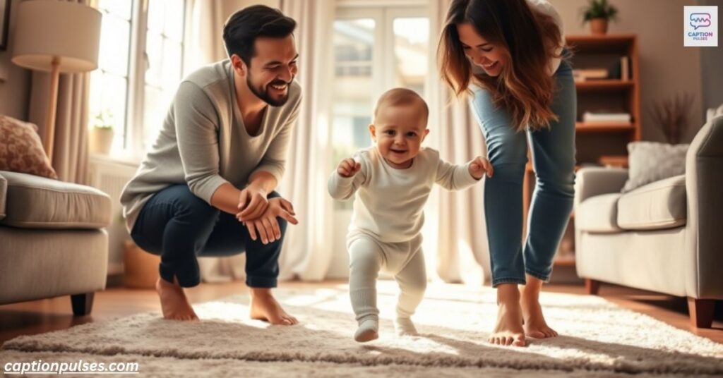Heartwarming Baby First Walk Captions to Cherish