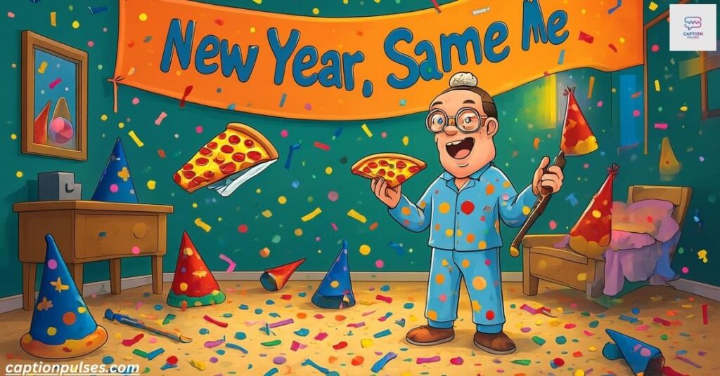 Humorous New Year’s Instagram Captions