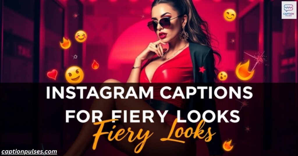 Instagram Captions for Fiery Looks