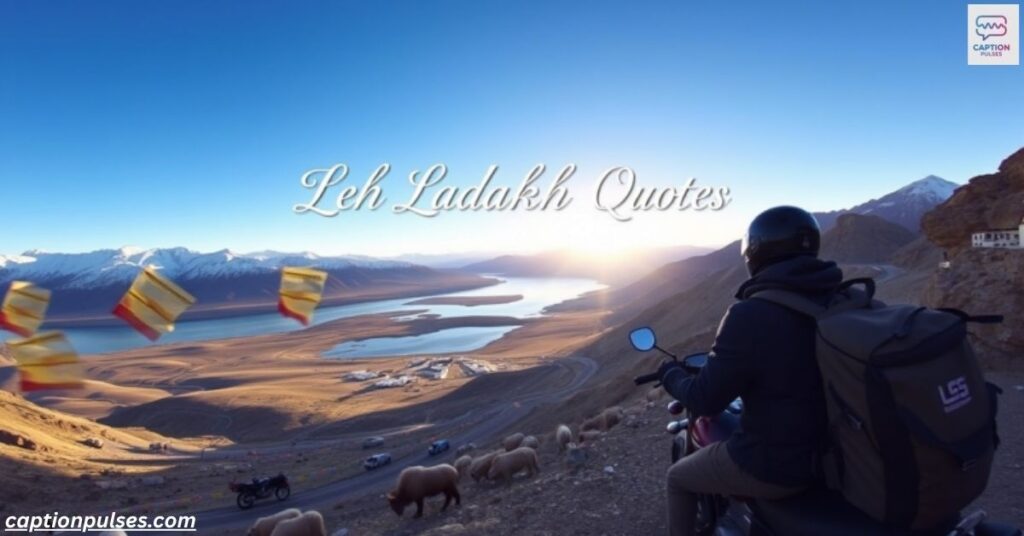 Leh Ladakh Quotes