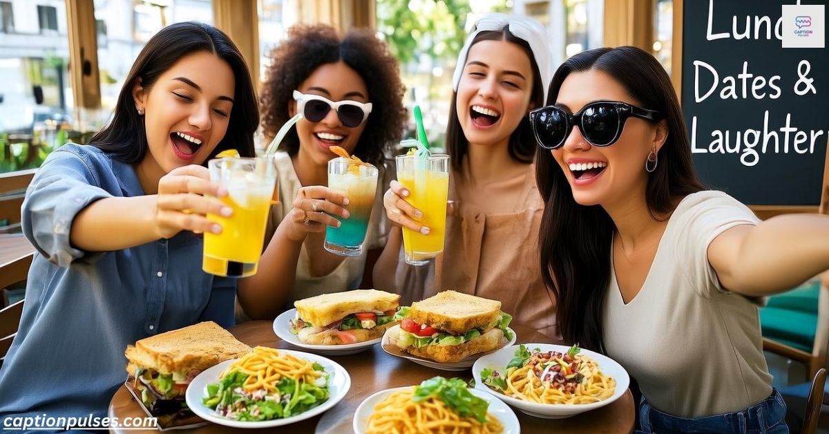 Lunch Captions with Friends