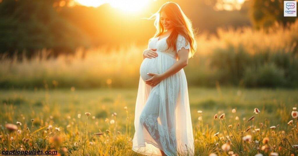 Maternity Shoot Captions