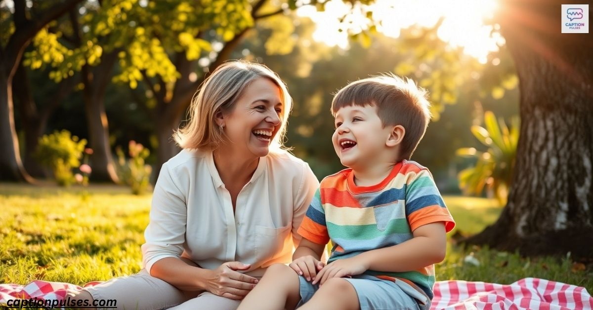 Mother-Son Captions