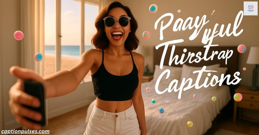 Playful Thirst Trap Captions