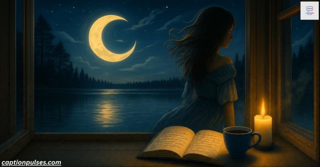 Poetic Moon Captions for Your Creative Side