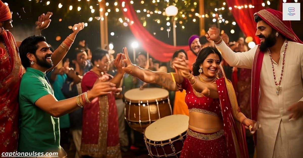Sangeet Captions for Instagram