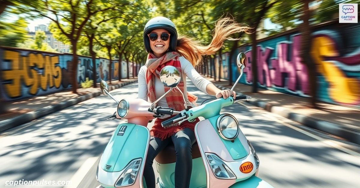 Scooty Captions for instagram