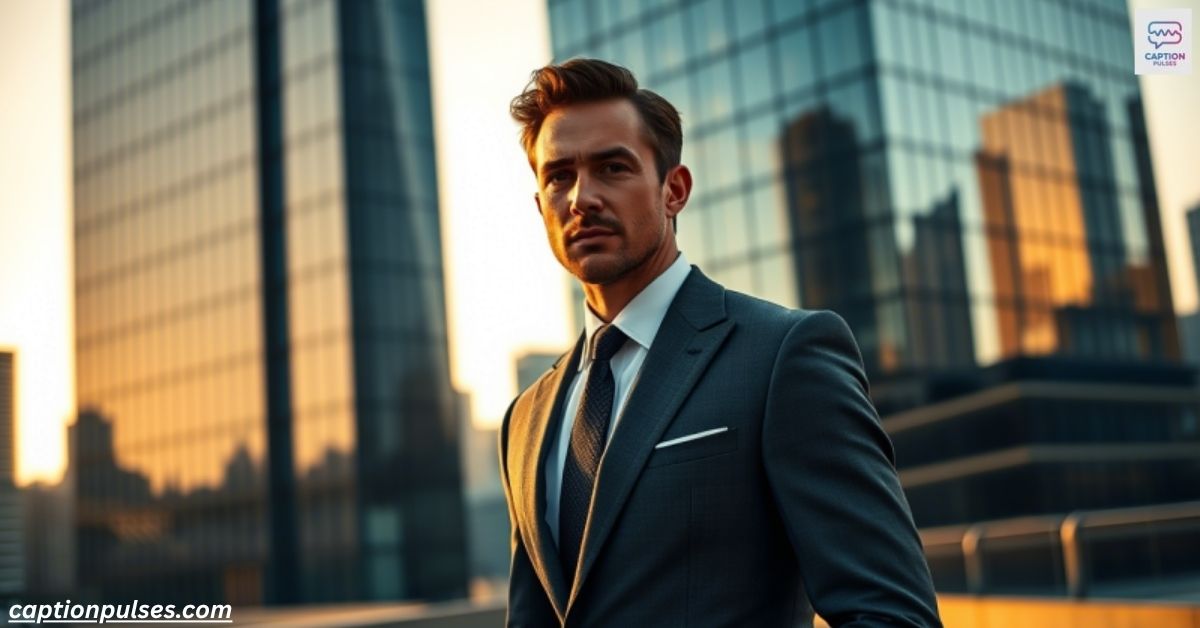 Suit Captions for Instagram